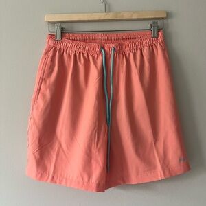 Huk Performance Fishing Shorts Coral with Liner | Size S